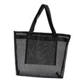 thumbnail image 2 of GUOOL Mesh Beach Bag with Zipper Large Capacity with Top Handles Swimming Pool Bag Black, 2 of 9