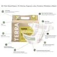 thumbnail image 2 of Terra Natural Plant-Based Eco-Friendly Diapers - 20 ct (Size 3, Crawler), 2 of 5