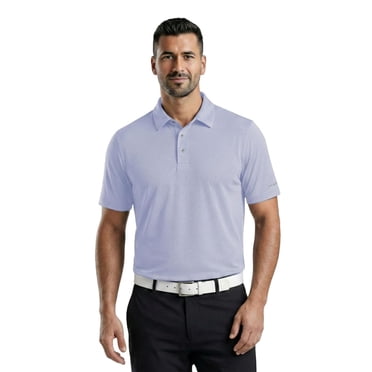 Polo à manches courtes uni Airflux pour homme de la marque PGAT TOUR Course Essentials