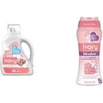 Ivory Snow Bundle de blanchisserie pour bébé, comprend Détergent de blanchisserie liquide, 32loads + Beeds de scent boost, bébé frais 515g