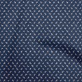 thumbnail image 1 of oneOone Rayon Navy Blue Fabric Animal Craft Projects Decor Fabric Printed By The Yard 56 Inch Wide, 1 of 5