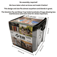 thumbnail image 4 of Drabb Discret Wasp Trap & Fly Trap, Qualité Professionnelle., 4 of 6