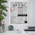 thumbnail image 2 of The Party Post 11th Birthday Party Decorations Poster Born in 2013, 2 of 5