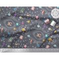 thumbnail image 2 of Soimoi Cotton Duck Fabric Fish,Shell & Starfish Ocean Fabric Prints by Yard 42 Inch Wide, 2 of 3