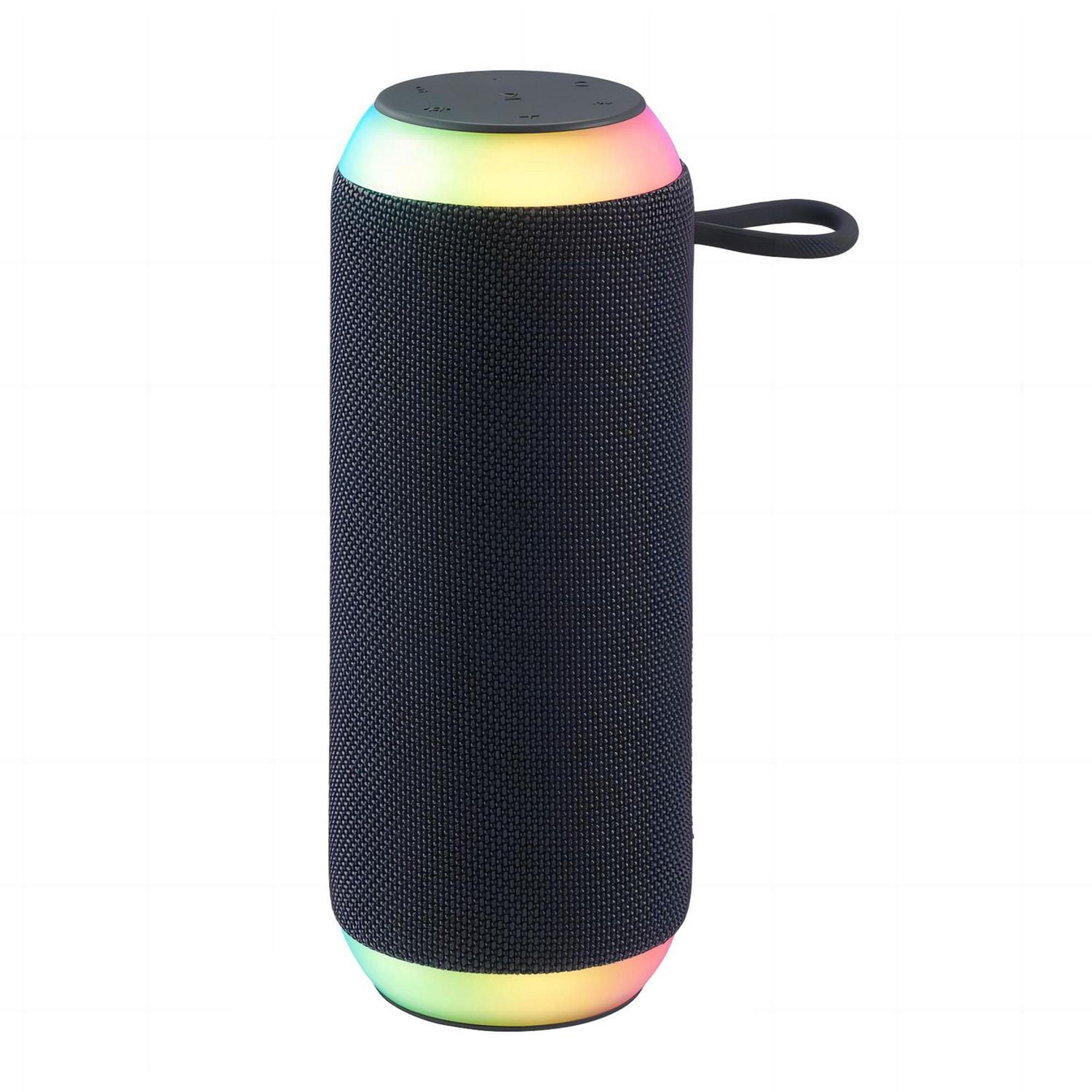 onn. Bluetooth Large Rugged Speaker with LED Lighting Effects