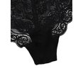 thumbnail image 4 of Faithtur Femmes 4 Pièce Pyjama Set V Cou Cami Tops Dentelle Garniture Shorts Ceinturée Robe Dentelle String Vêtements de Nuit Sets, 4 of 6