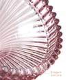 thumbnail image 4 of Beautiful Rose Pink Ribbed Glass Lidded Jar by Drew Barrymore, 4 of 6