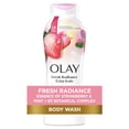 thumbnail image 1 of Olay Fresh Outlast Nettoyant pour le Corps, Fraise Blanche & Menthe, 1 of 10