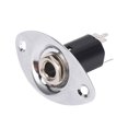 thumbnail image 2 of Electric Guitar Jack Plate, 6.35mm Tight Fit Guitar Jackplate Socket  For Replacement, 2 of 8