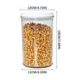 thumbnail image 2 of Rbaofujie Kitchen Tools and Gadgets Miscellaneous Grains Barley Noodle Storage Jar Nut Candy Dry Storage Jar Transparent Buckle Dry Storage Jar Kitchen Tools and Gadgets, 2 of 2