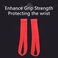 thumbnail image 4 of 1 Paire de Bracelets de Levage, Bracelet d'Entraînement en Polyester Doux pour Musculation, Musculation, Powerlifting, 4 of 8
