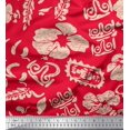 thumbnail image 1 of Soimoi Velvet Fabric Flower Artistic Print Sewing Fabric Yard 58 Inch Wide, 1 of 3