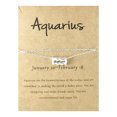 thumbnail image 1 of mtvxesu Anklets Twelve Constellation Anklet Alloy 12 Constellation Card Anklet Sale, 1 of 1