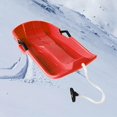 thumbnail image 4 of Snowboard Toboggan Grass Sliding Snow Sledge Wear Resistant Snow Scooter Balance Red, 4 of 8