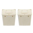 thumbnail image 2 of HLONK 2Pcs Plastic Bird Nest Box for Parakeet Budgie Cockatiel, 2 of 5