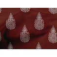 thumbnail image 4 of oneOone Cotton Poplin Fabric Paisley Block Printed Craft Fabric BTY 42 Inch Wide, 4 of 4