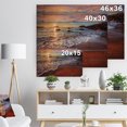 thumbnail image 5 of Design Art - Superbe Plage Océanique au Coucher du Soleil, 5 of 5