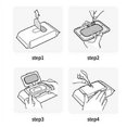 thumbnail image 3 of Distributeur d'Essuyage Chaud, Grand Réchauffeur d'Essuyage à Grande Capacité Maintient l'Humidité à Chauffage Uniforme, Rechargeable, Température Constante, Portable, Blanc pour la Maison, 3 of 7