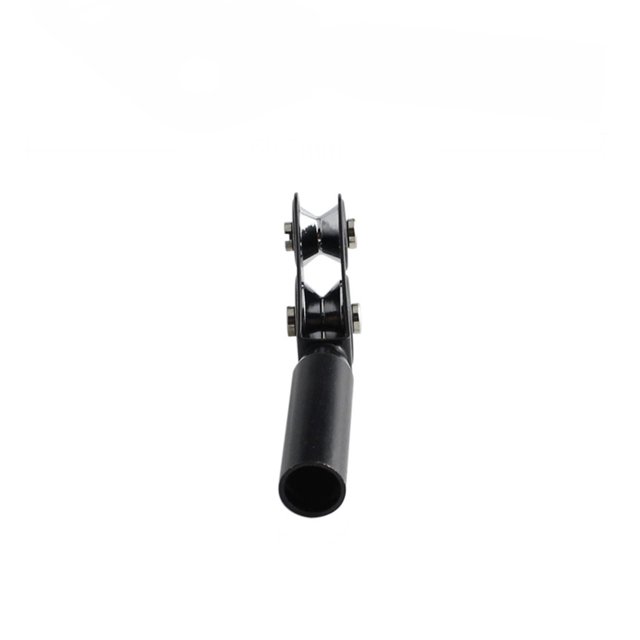 Accessoires de Moulinet de Canne à Pêche Dispositif de Guidage à Fil Double Rouleau Petit Double Rouleau Guide de Pêche Composant Modifié Accessoire 3.5