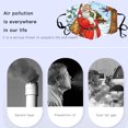 thumbnail image 3 of kurtrusly Christmas Themed Face Mask Dustproof Breathable Printing Mask with Elastic Ear Band Type 3, 3 of 7
