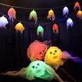thumbnail image 1 of Halloween Light String Ghost LED Battery Lamp Festival Horror Party Decoration  10 LED Colorful, 1 of 4