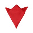 thumbnail image 1 of INSPIRE CHIC Men's Pocket Squares Solid Color Handkerchiefs Red One Size, 1 of 4