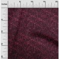 thumbnail image 2 of oneOone Rayon Maroon Fabric Texture Dress Material Fabric Print Fabric By The Yard 56 Inch Wide, 2 of 4
