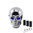 thumbnail image 1 of EGNMCR Room Decor Home Decor Skull Shifter Knob Fit Most Automatic Transmissions,Skeleton Head With Light And Metal Personality Ghost Head Gear shift head, 1 of 2