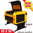 thumbnail image 1 of INTBUYING CO2 Engraver Laser Tube Laser Engraving Cutting Machine DSP Controller 6090, 1 of 8