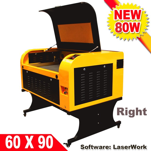 INTBUYING CO2 Engraver Laser Tube Laser Engraving Cutting Machine DSP Controller 6090