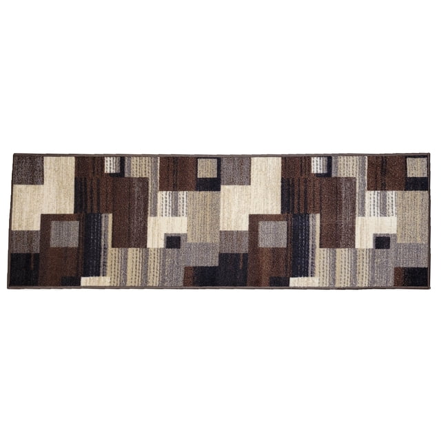 Gloria - Non-slip Rubber Back Washable Kitchen Rug Non-Skid Runner for Kitchen Entryway Hallway Carpet (20" x 59")
