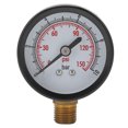 thumbnail image 3 of Pressure Gauge, Standard Range Alloy Steel And Brass Vertical Pressure Meter Long Service Life  For Measurement For Laboratories, 3 of 8