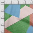 thumbnail image 2 of oneOone Cotton Cambric Brown Fabric Geometric Abstract Random Shapes Sewing Craft Projects Fabric Prints By Yard 56 Inch Wide, 2 of 4