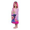 thumbnail image 2 of Trolls  "Sound Check" Hooded Towel Wrap, 2 of 2