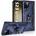 thumbnail image 1 of Étui Classique avec Béquille pour Samsung Galaxy S23 Ultra, Support Anneau de Caméra Intégré Ajustable, Protection de Qualité Militaire, Étui Arrière en Acrylique Résistant aux Rayures pour Samsung S23 Ultra, 1 of 6