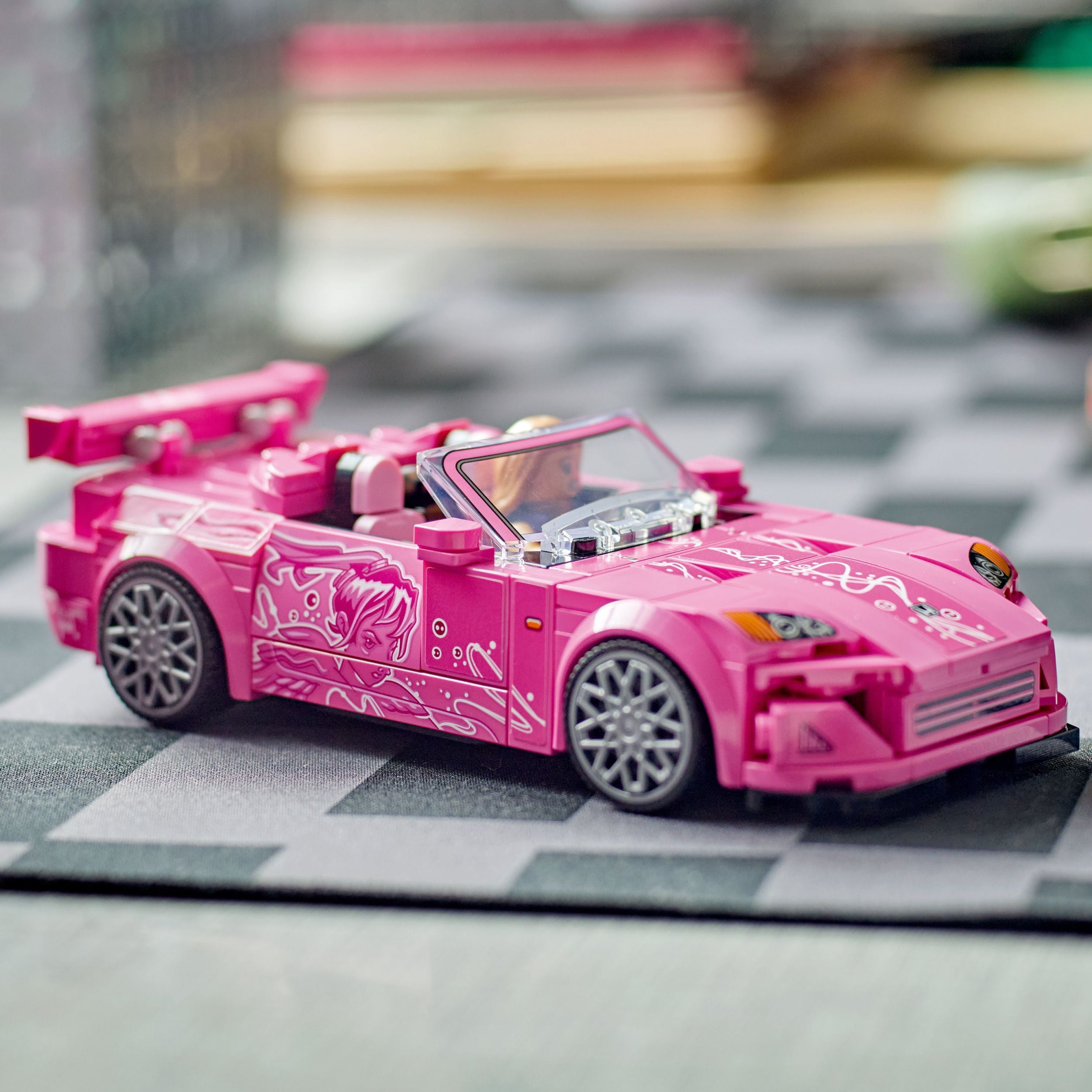 LEGO Speed Champions 2 Fast 2 Furious Honda S2000 Car Toy for Kids, Boys, and Girls, Ages 9+ - Birthday Gift Idea for Race Car and Movie Fans - Includes Suki Minifigure - 77241