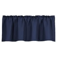 thumbnail image 1 of Valance Curtain For Kitchen Black Out Window Curtains For Living Dining Room Window Valance 57 18inches, 1 of 2