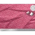 thumbnail image 3 of Soimoi Georgette Viscose Fabric Flamingo Bird Print Sewing Fabric Yard 42 Inch Wide, 3 of 3