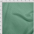 thumbnail image 4 of oneOone Velvet Sea Green Fabric Abstract Irregular Lines Sewing Material Print Fabric By The Yard 58 Inch Wide, 4 of 4
