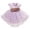 Purple, variant on Girls' Casual Dresses Short Sleeve Tutu for Toddler Girls Toddler Princess Dresses Girls Tulle Dress 18-24 Months