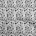 thumbnail image 1 of oneOone Silk Tabby Gray Fabric Abstract Floral Sewing Craft Projects Fabric Prints By Yard 42 Inch Wide, 1 of 5