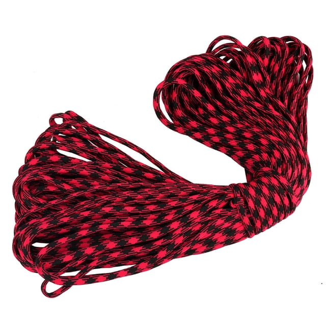 100m 5mm 7-core Camping Tent Fix Weaving Binding cable binding rope Umbrella Rope Braided Cord Home Outdoor Lifeline