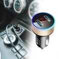thumbnail image 3 of Car Charger Adapter Portable USB Charger for Cameras Smartphones Tablet Gold, 3 of 7