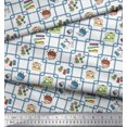 thumbnail image 2 of Soimoi Rayon Fabric Thread Reel,Pin & Machine Sewing Print Fabric by Yard 42 Inch Wide, 2 of 3