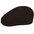 thumbnail image 1 of Kangol Men's Classic Wool 504 Cap, Our Most Iconic Shape, Tobacco (X-Large), 1 of 3
