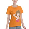thumbnail image 2 of T-Shirt Basique à Manches Courtes pour Femmes Detective Conan Haihara Ai, 2 of 6