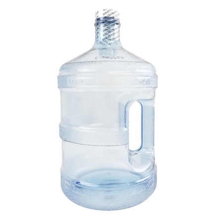 1 Gallon Plastic Water Bottle W/Handle