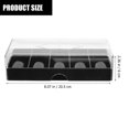thumbnail image 4 of Acrylic Chip Case Poker Chip Box Poker Chip Acrylic Holder Carrying Case, 4 of 8