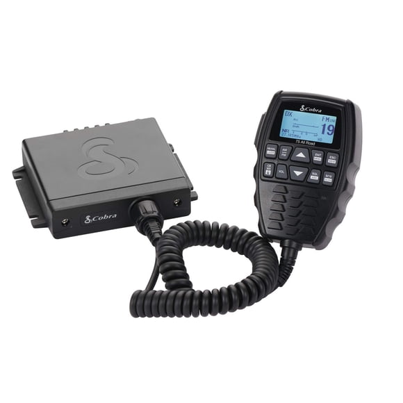 Cobra 75 All Road Wireless CB Radio, AM/FM, 40 Channels, Bluetooth, Noise Cancellation, Waterproof, Instant 9, 4W, Easy Operation, Black