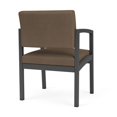 thumbnail image 5 of Fauteuil d'Appoint pour Réception et Salle d'Attente Lenox en Acier / Acier Charbon / Brun, 5 of 5